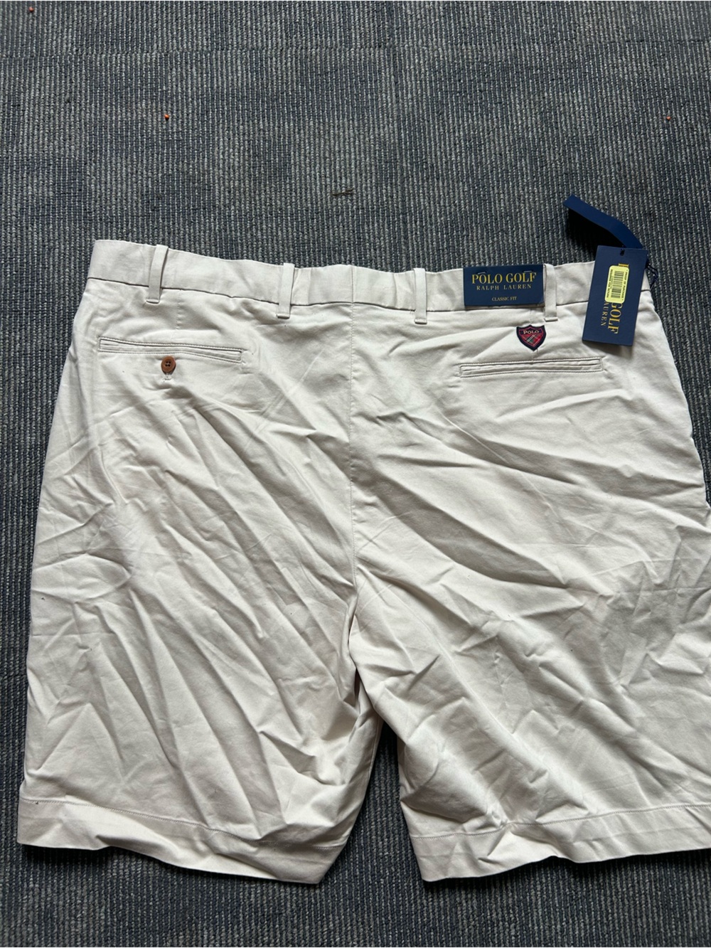 Ralph Lauren Beige/Tan Golf Shorts - Picture 4 of 5